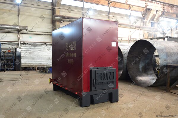 Твердотопливный котел 750 кВт водогрейный