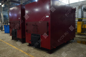 Котел комбинированный твердотопливный