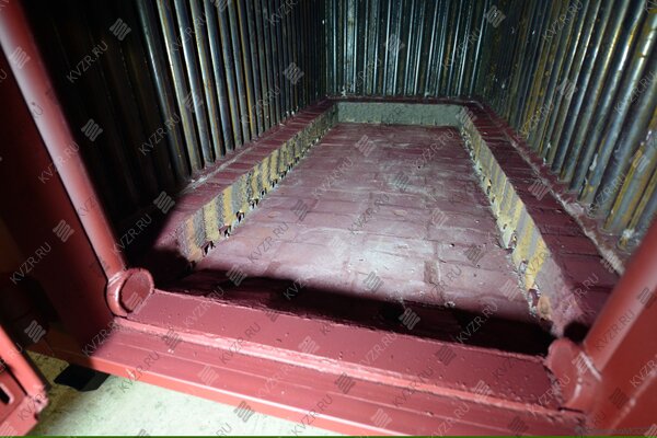 Топка подовая котла 0.5 МВт для сжигания древесных отходов